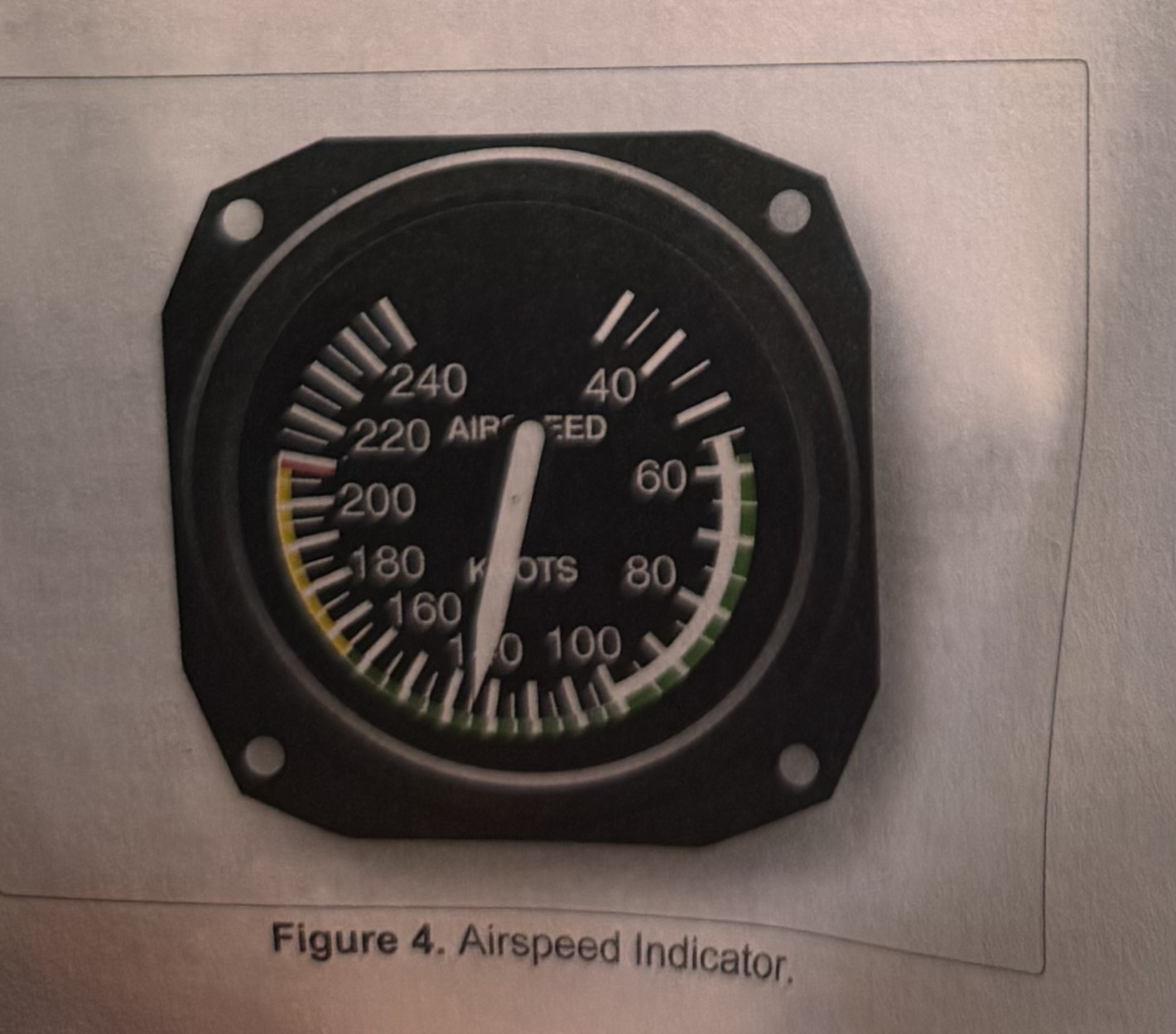 <ol start="17"><li><p>(Refer to Figure 4 below.) The maximum speed at which the airplane can be operated in smooth air</p></li></ol><p></p>
