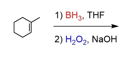 <p>complete the following reaction.</p>