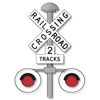 <p>You must always stop your vehicle at railroad crossings with flashing signals. (T/F)</p>