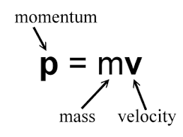 <p>Applies to Newton’s third law due to the trade off between mass and velocity, in which forces are equal and opposite (constant; neither created or destroyed)</p>
