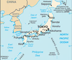 <p>to/in Japan</p>
