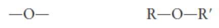 <p>Name each R group as substituent and follow by “ether”</p>