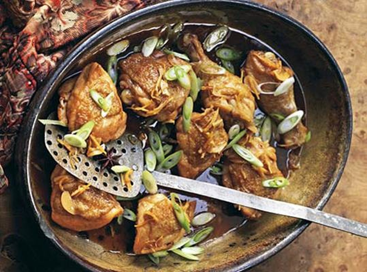 <p>Meat is browned first then cooked slowly in a small amt of juice in a covered pan</p>