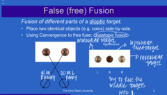 <p>Using convergence to free fuse 2 objects is called _____ fusion</p>