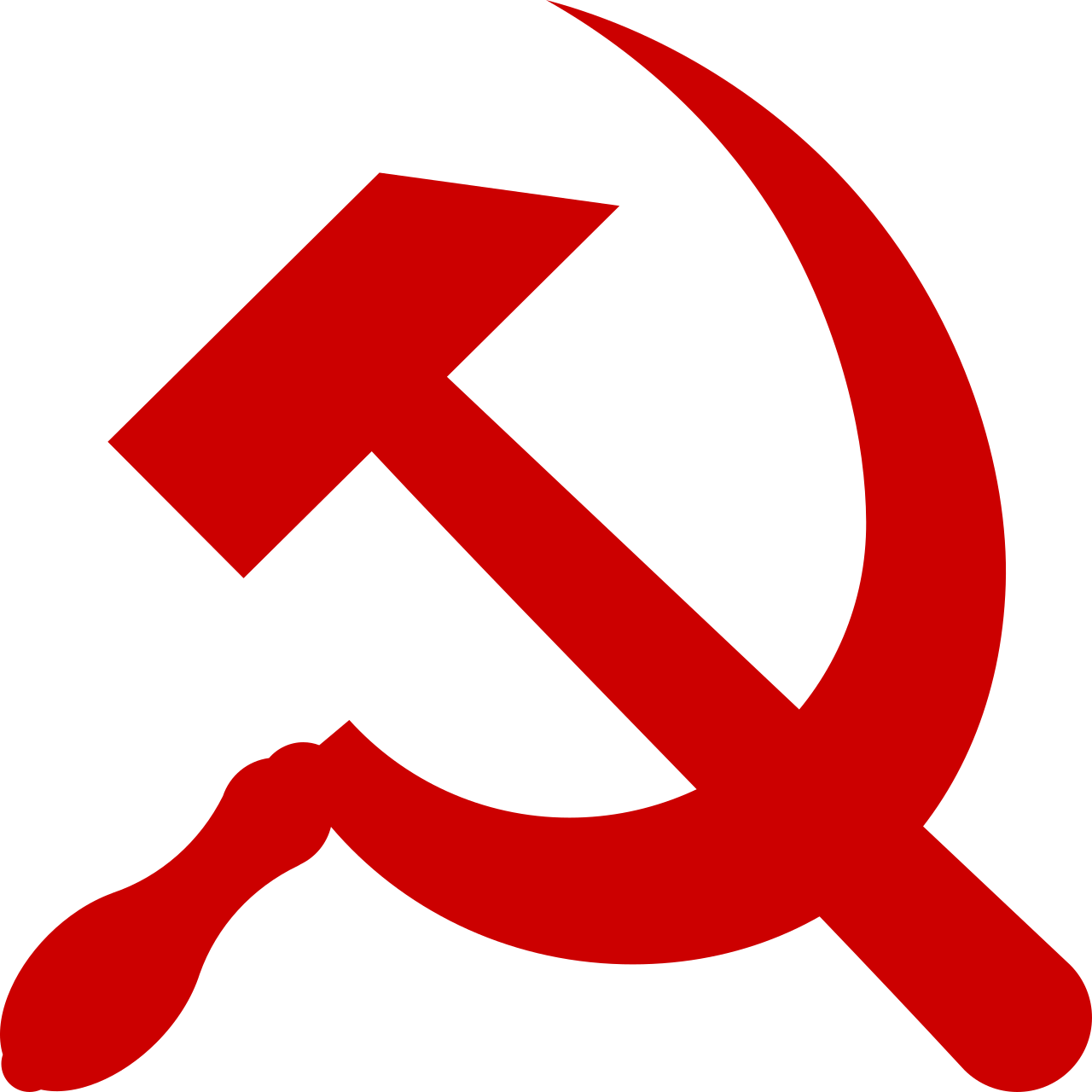 <p>the hammer and sickle</p>