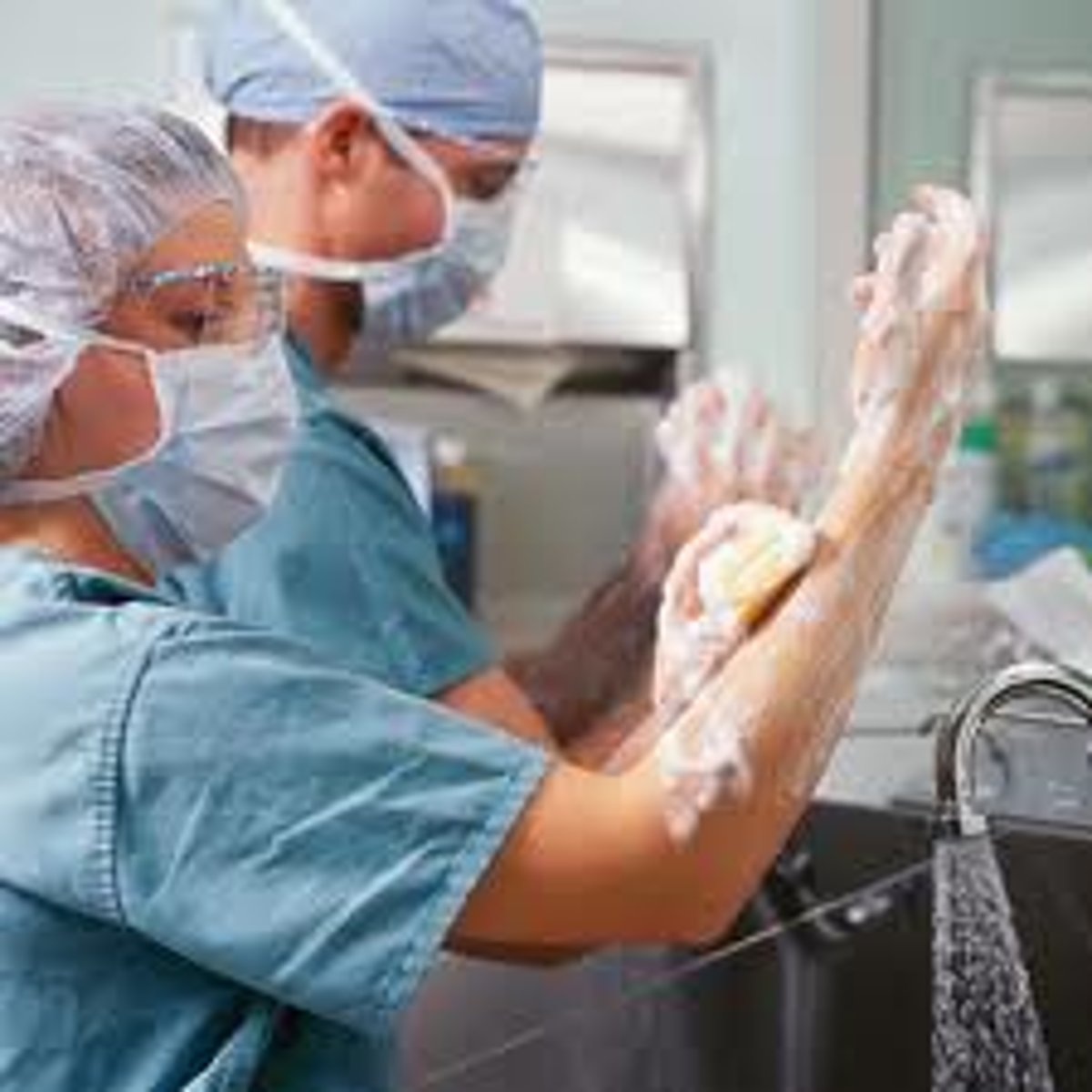 <p>•reduces the number of microbes through mechanical means (animate - living things)</p>