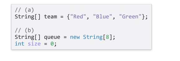 <p>-An array has a fixed length, chosen when it's created</p><p>-arr.length is a field, not a method — no parentheses. </p><p>-Indexing is zero-based: the valid range is arr.length - 1] .</p><p>-Unassigned slots hold a default</p><p>-their is perfect and oversized arrrays, as declared like </p>