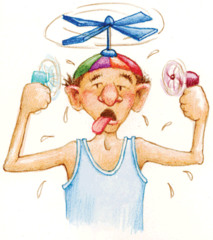 <p>to be hot</p>