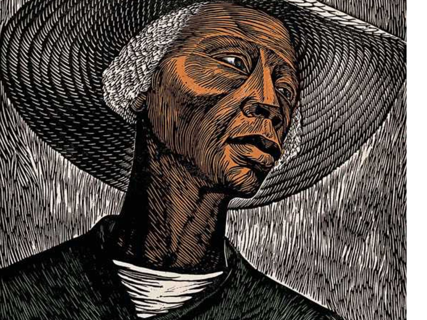 <p>Elizabeth Catlett's "Sharecropper"</p>