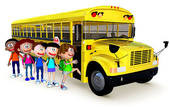 <p>by bus</p>