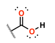 <p>carbonyl w/ R group and -OH; organic compound that are weak acid proton donors; add -oic acid; always first, highest priority; </p>
