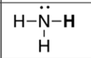 <p>NH3 (ammonia) </p>
