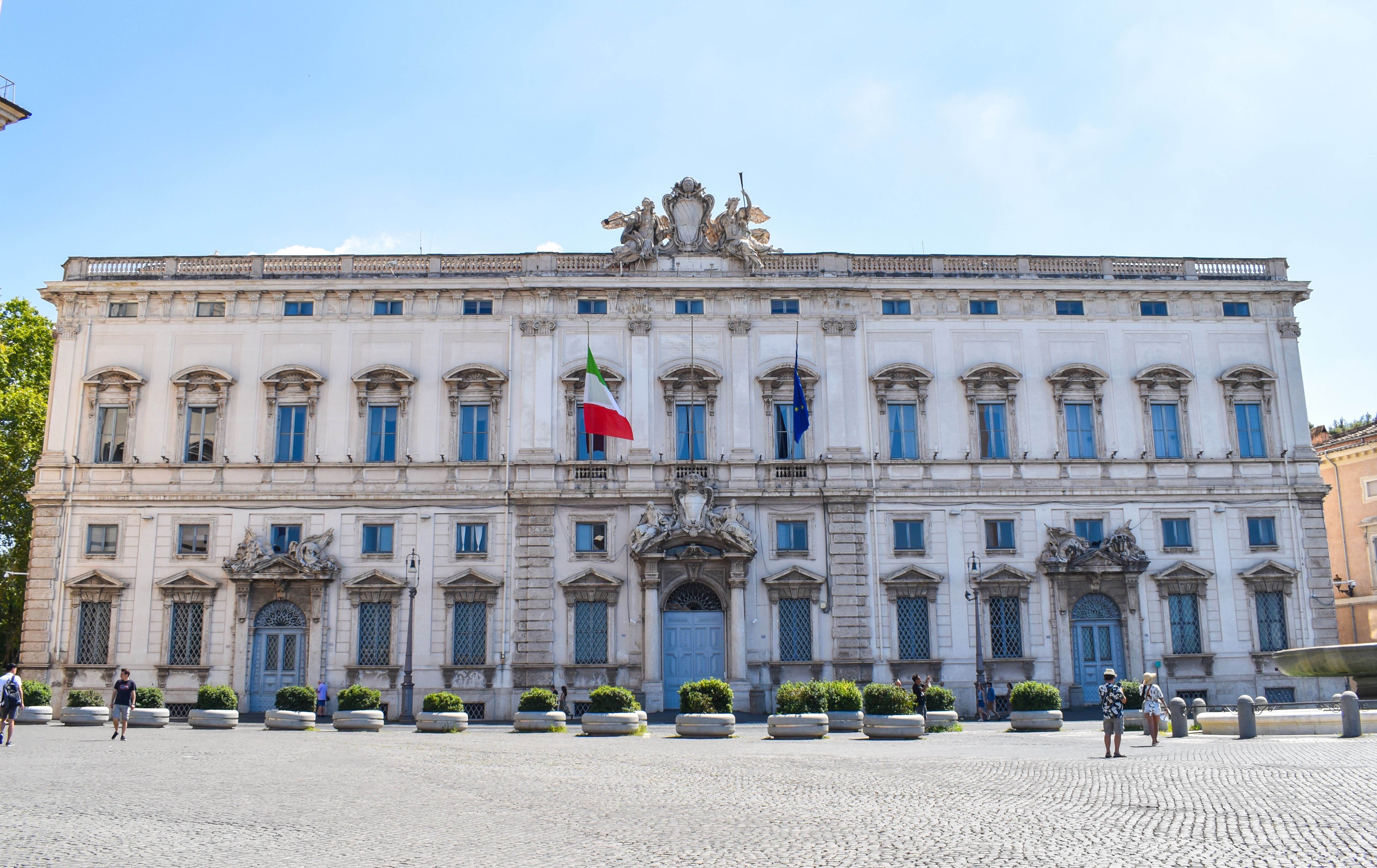 <p>El Palazzo della Consulta - Ferdinando Fuga</p>