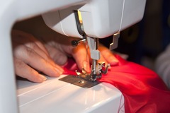 <p>to sew; sew</p>