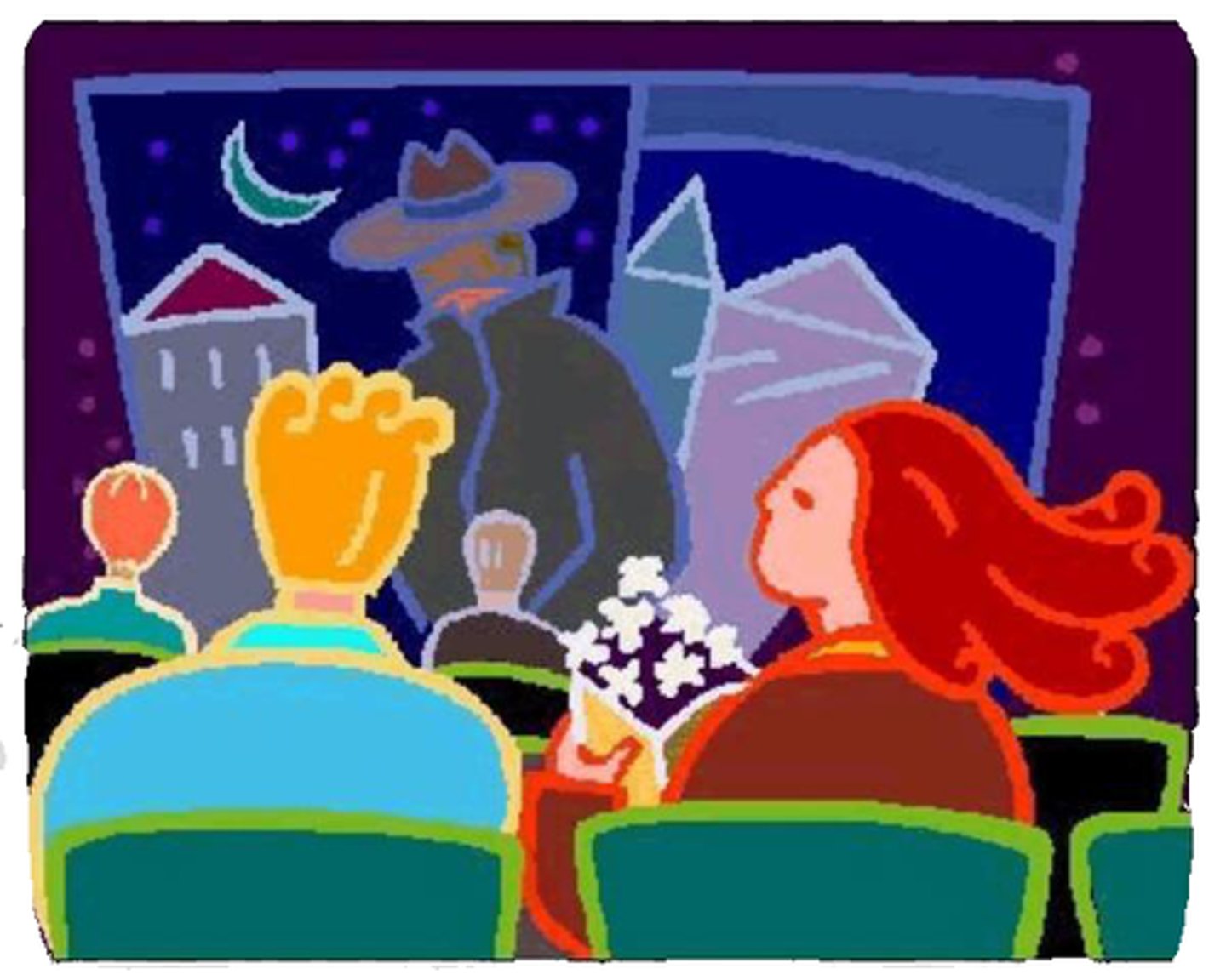 <p>I like to watch movies.</p>