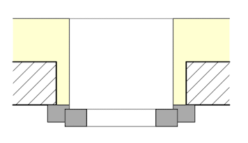 <p>extérieur en haut</p>