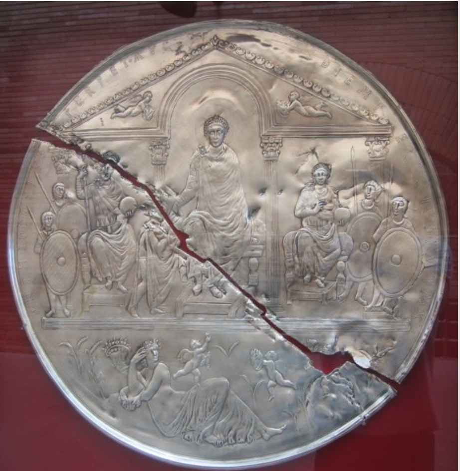 <p>Missorium of Theodosius I</p>
