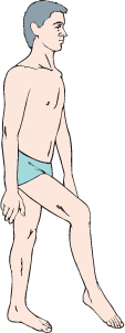 <p>What is this gait pattern called?</p>