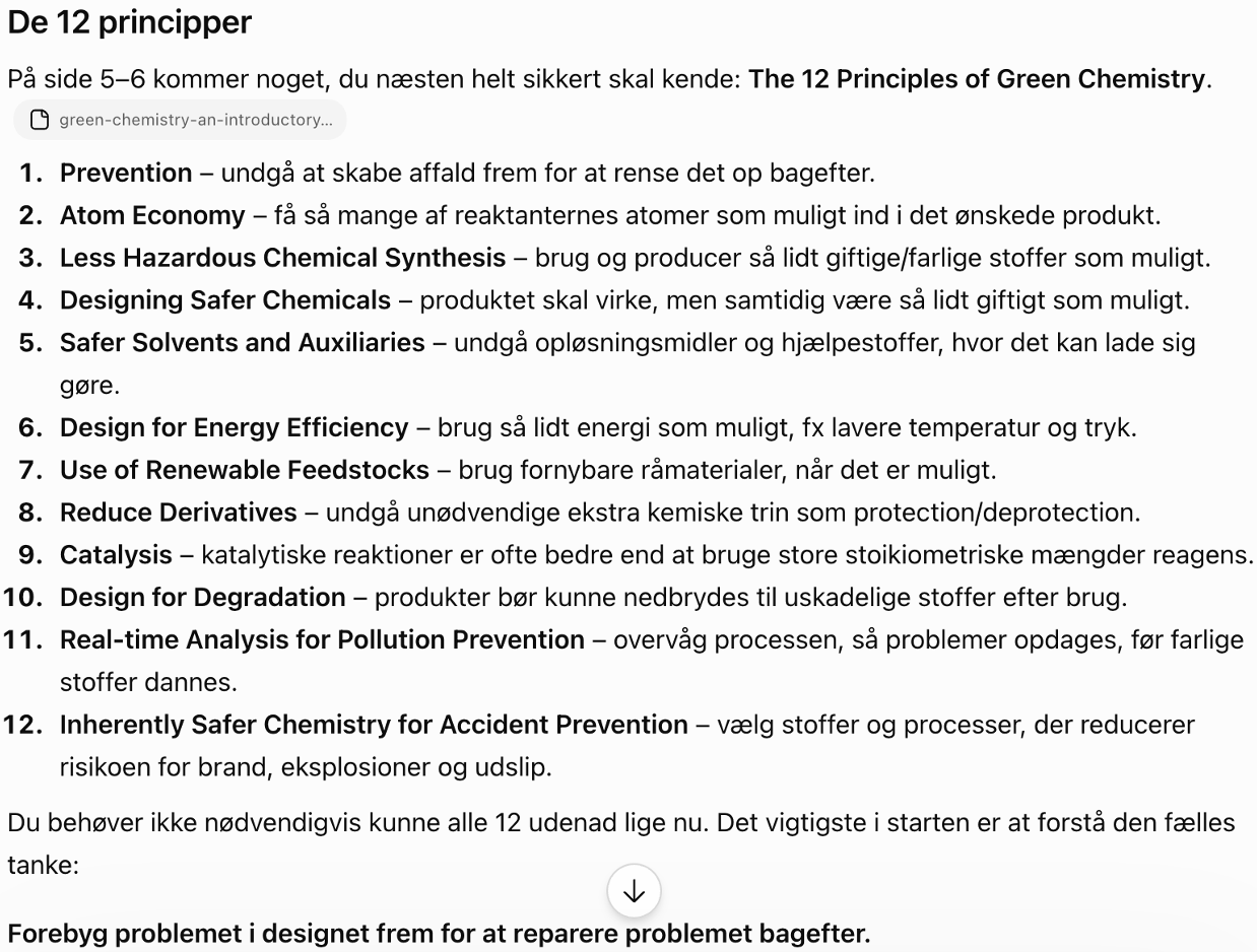 <p>De 12 principper</p><p>Der blev også foreslået 12 nye principper fra en af artiklerne, men vi kigger på originalen.</p>