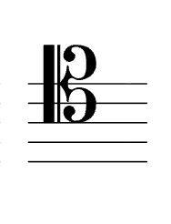 <p>what clef is this?</p>