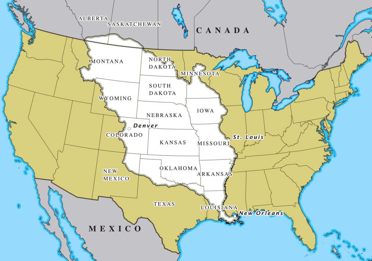 <p>President Thomas Jefferson bought a vast territory from France, doubling the size of the United States.</p>