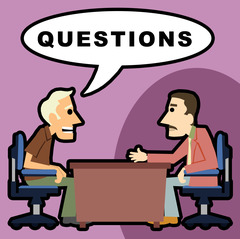 <p>Asks about an applicant's experience, knowledge, or qualifications.</p>