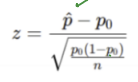 <p>Conditions: Variables are <strong><u>categorical (</u></strong><u>yes/no</u><strong><u>, </u></strong><u>success/failure)</u>, <strong><u>TESTING A CLAIM ABOUT A POPULATION PROPORTION</u></strong></p><p></p><ul><li><p>Step 1: Generate/State null hypothesis and alternate hypothesis</p></li><li><p>Step 2: CHECK CONDITIONS BEFORE z test statistic and p value: sample is random, observations are independent, n x proportion AND n x (other than the proportion:q) are greater than or equal to 10</p></li><li><p>Step 3: Find z value using normal z formula</p></li><li><p>Step 4: Find p value</p></li><li><p>Step 5: Conclude Results and Refer to Question</p></li></ul><p></p>