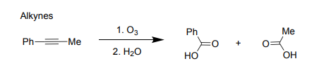 <p>-Oxidative cleavage makes ketone </p>