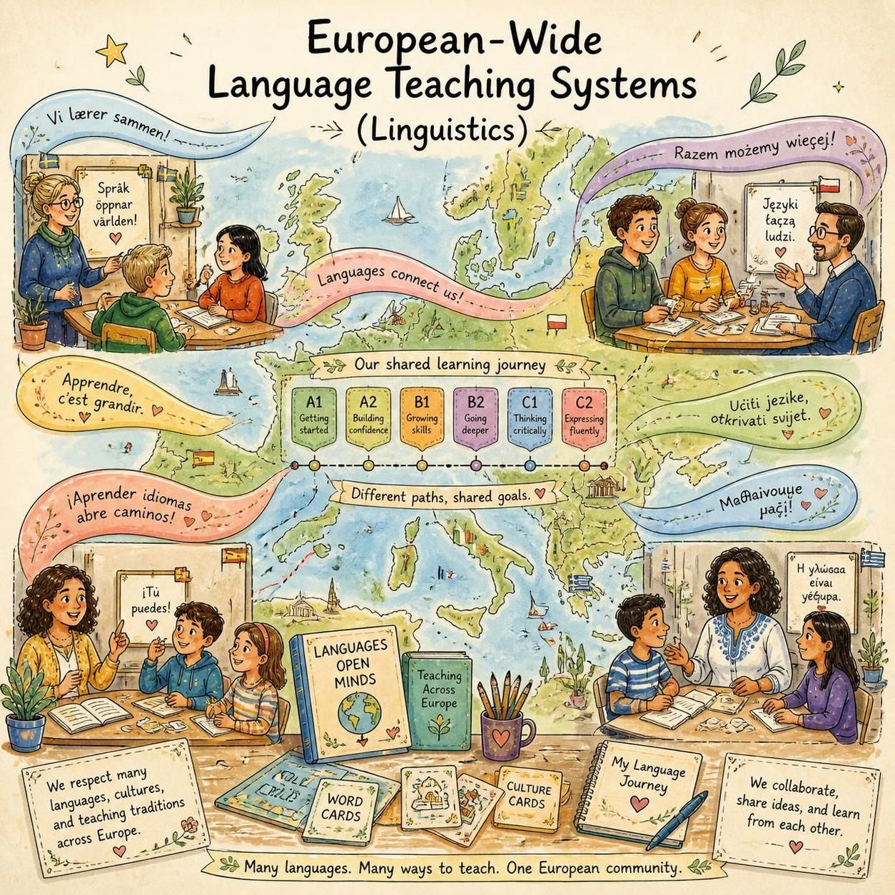 <p>European Wide Language Teaching Systems (Linguistics)</p>