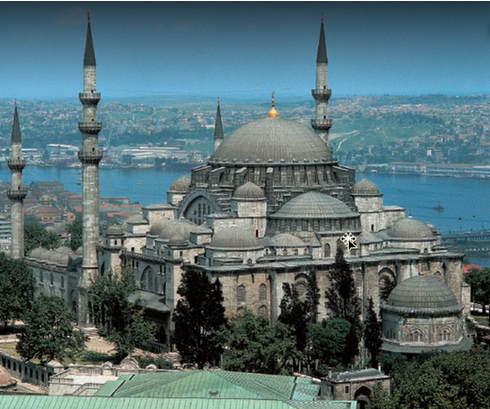 <p>Sinan the Great Mosque of Suleyman I </p>