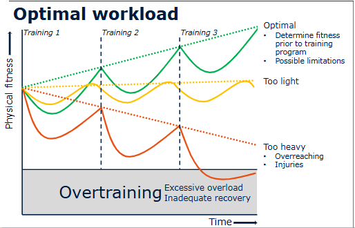 <ul><li><p><strong>Optimal workload:</strong> Training should be challenging but manageable.</p></li></ul><p></p>