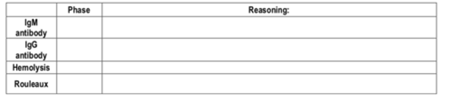 <p>IgM antibodies typically react best at Room temperature.</p>