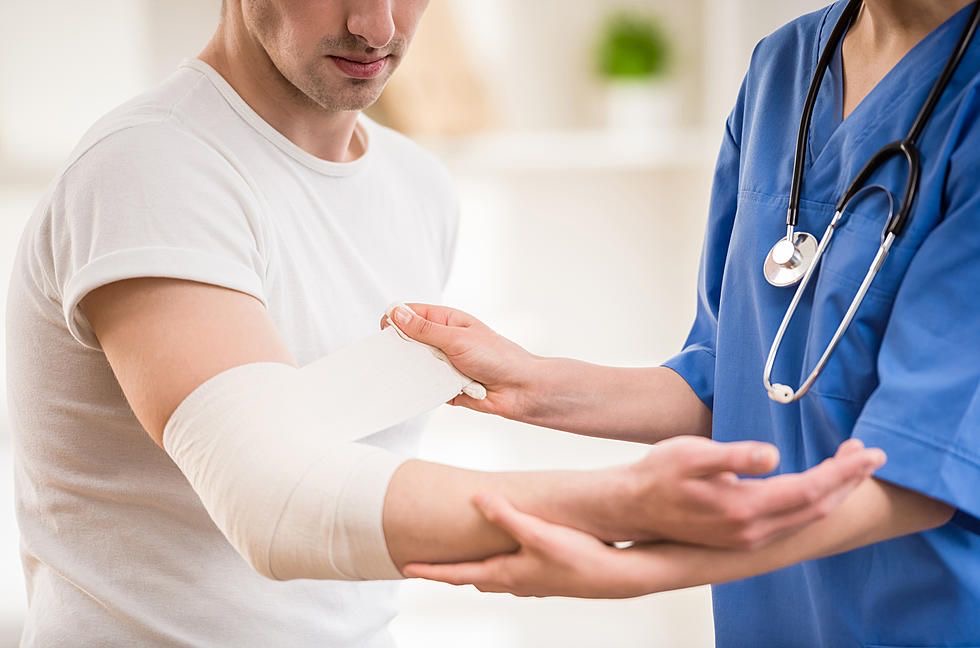 <p><span>The doctor needs to </span><strong><span>check out</span></strong><span> your broken arm."</span></p>