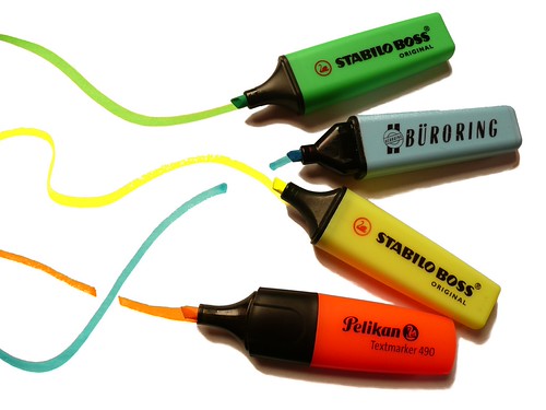 <p>highlighter</p>