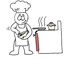 <p>To cook</p>