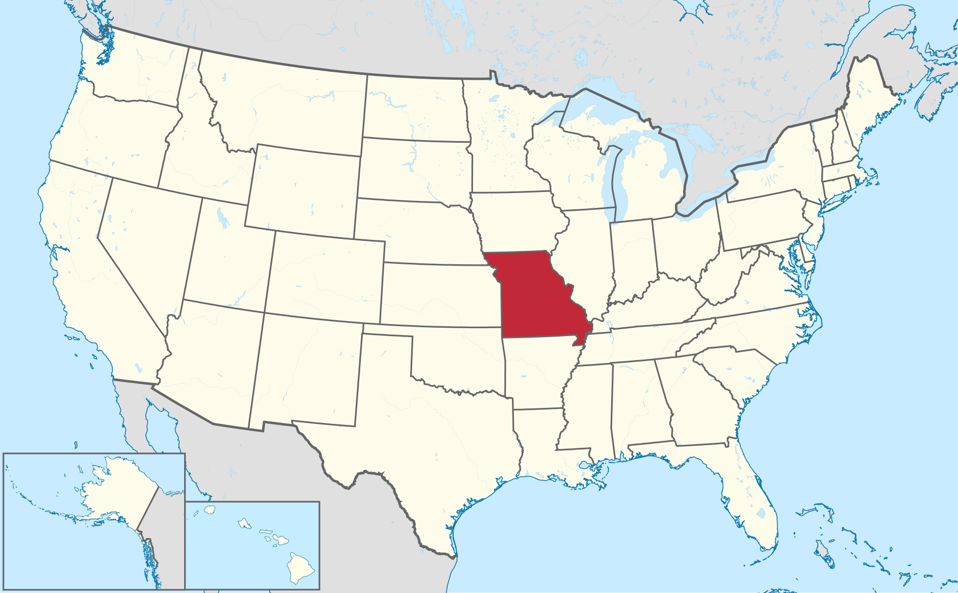 <p>Missouri</p>