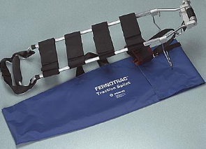 <p>Traction Splint </p>