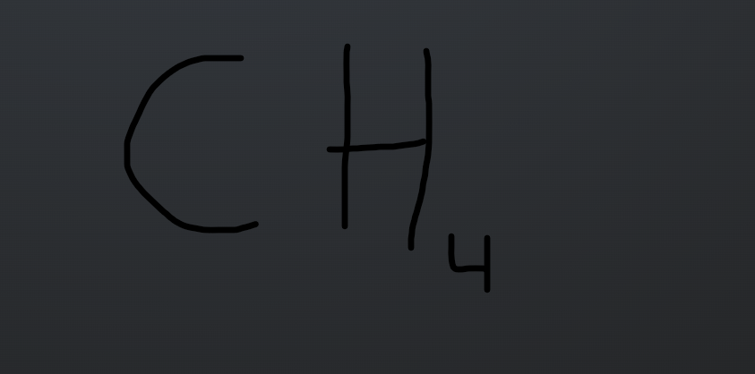 <p>CH4</p>