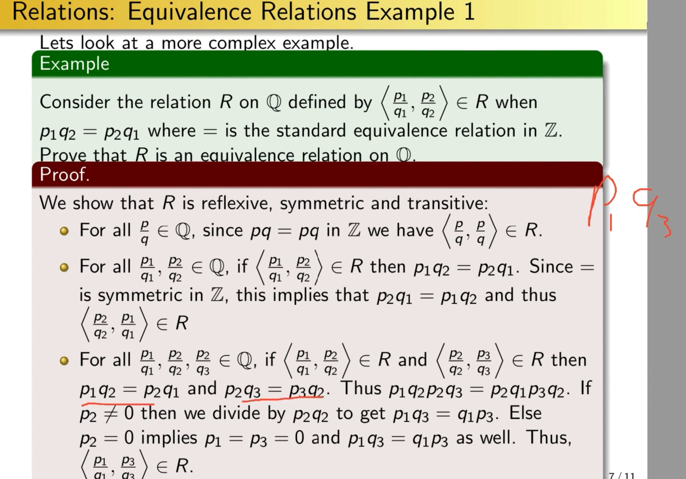 <p>When doing these proofs, assume the first part (the IF statement part is true) then prove the second part (After the “THEN” statement)</p>