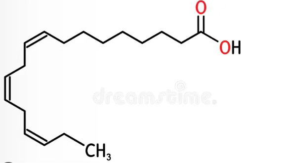 <p>omega3-vetzuur: C18, delta3: 3 (langs vanachter)</p>