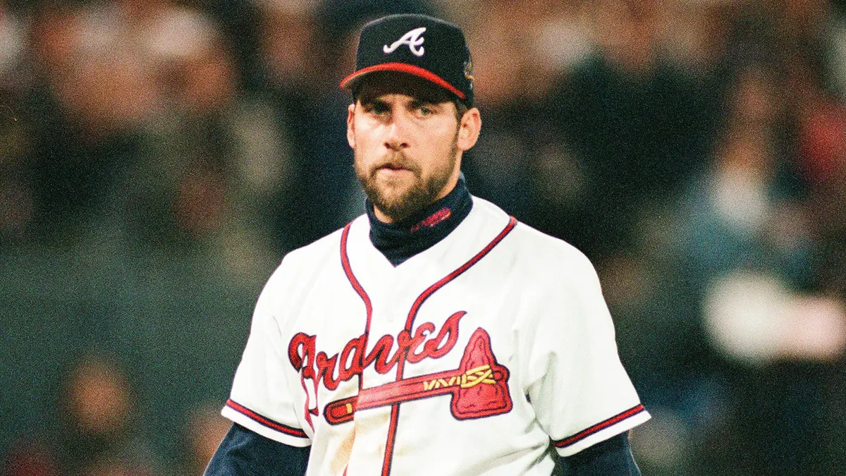 <p>SP John Smoltz (ATL) (1st &amp; only of career, Braves 4th straight Cy Young)</p>