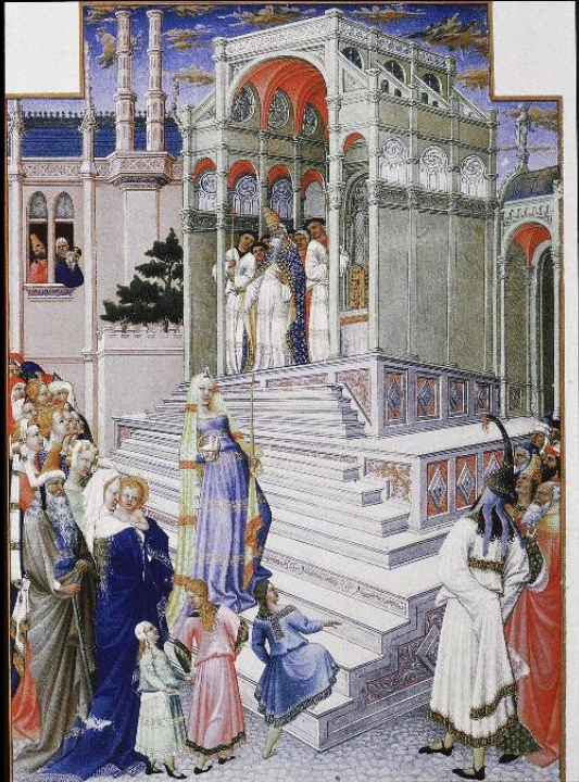 <p>Limbourg Brothers, Très Riches Heures de Jean de Berry, 1413-1416</p>