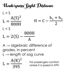 <p>- Design speed</p>