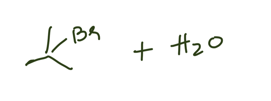 <ol><li><p><mark data-color="yellow" style="background-color: yellow; color: inherit;">SN1</mark> (because forms a stable carbocation)</p></li><li><p>quite literally youre substituting the alcohol for a Br, first got to make OH weak through the acid</p></li><li><p>which means it would have both configurations (wedge and dash)</p></li></ol><p></p>