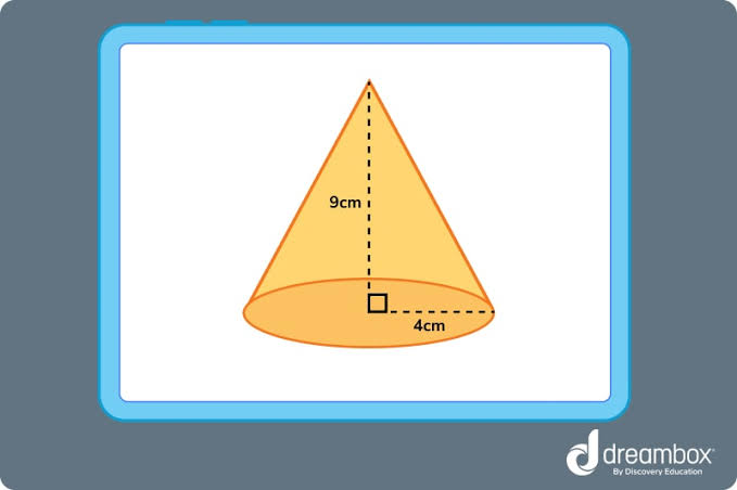 <p><span><span>Cone formula</span></span></p>