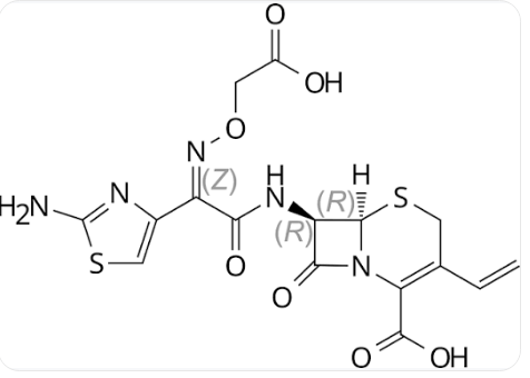 <p>Orally active 3rd generation cephalosporin.</p>