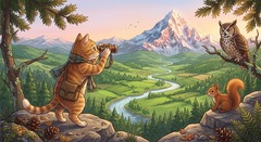<p>Watch / Look</p>
