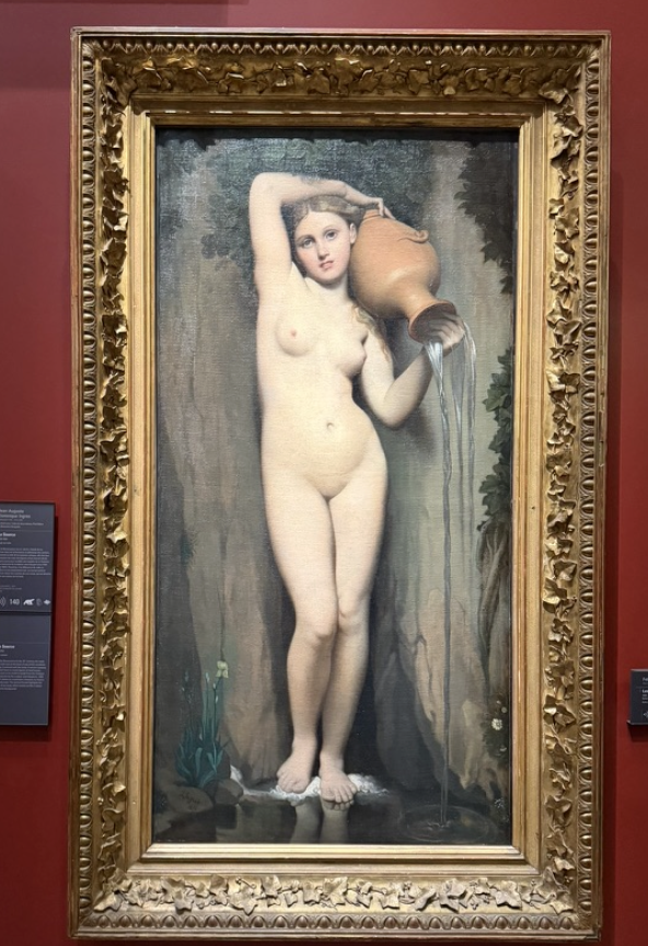 <p><span>Jean-Auguste-Dominique Ingres, The Source, 1820-1856. Oil on canvas, 163 x</span><br><span>80cm. Orsay.</span></p>