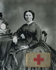 <p>She was a nurse during the Civil War. She also started the American Red Cross.</p>