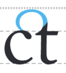<p>an antiquated sort of glyph, used to recreate of a bygone age</p>